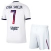 Paris Saint-Germain Kvaratskhelia 7 Lasten Vieras 2026-27 - Jalkapallo Pelipaidat (S/S) Paris Saint-Germain Kvaratskhelia 7 Lasten Vieras 2026-27 - Jalkapallo Pelipaidat (S/S)