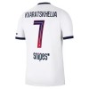 Paris Saint-Germain Kvaratskhelia 7 Vieras 2026-27 - Jalkapallo Pelipaidat (S/S)