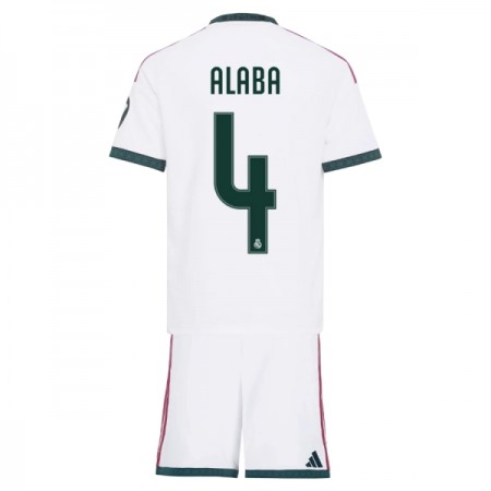 Real Madrid Alaba 4 Lasten Koti 2026-27 - Jalkapallo Pelipaidat (S/S) Real Madrid Alaba 4 Lasten Koti 2026-27 - Jalkapallo Pelipaidat (S/S)