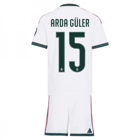 Real Madrid Arda Guler 15 Lasten Koti 2026-27 - Jalkapallo Pelipaidat (S/S) Real Madrid Arda Guler 15 Lasten Koti 2026-27 - Jalkapallo Pelipaidat (S/S)