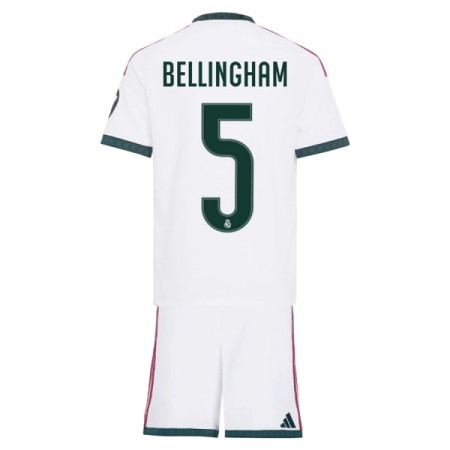 Real Madrid Bellingham 5 Lasten Koti 2026-27 - Jalkapallo Pelipaidat (S/S) Real Madrid Bellingham 5 Lasten Koti 2026-27 - Jalkapallo Pelipaidat (S/S)