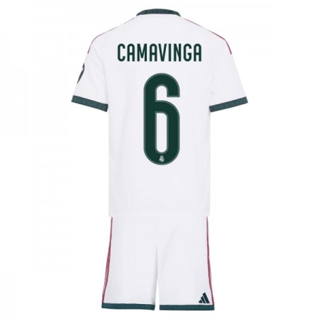 Real Madrid Camavinga 6 Lasten Koti 2026-27 - Jalkapallo Pelipaidat (S/S) Real Madrid Camavinga 6 Lasten Koti 2026-27 - Jalkapallo Pelipaidat (S/S)