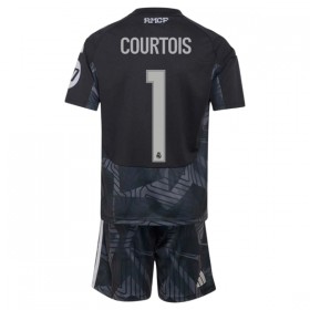 Real Madrid Courtois 1 Maalivahti Lasten Koti 2026-27 - Jalkapallo Pelipaidat (S/S)