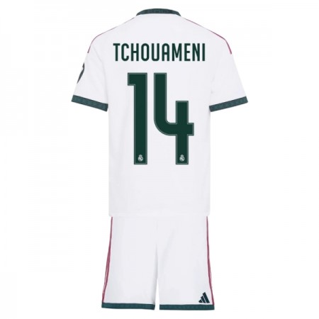 Real Madrid Tchouameni 14 Lasten Koti 2026-27 - Jalkapallo Pelipaidat (S/S) Real Madrid Tchouameni 14 Lasten Koti 2026-27 - Jalkapallo Pelipaidat (S/S)