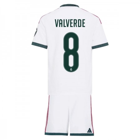Real Madrid Valverde 8 Lasten Koti 2026-27 - Jalkapallo Pelipaidat (S/S)