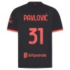 AC Milan Pavlovic 31 Kolmas 2026-27 - Jalkapallo Pelipaidat (S/S) AC Milan Pavlovic 31 Kolmas 2026-27 - Jalkapallo Pelipaidat (S/S)