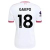 Liverpool Gakpo 18 Vieras 2026-27 - Jalkapallo Pelipaidat (S/S)