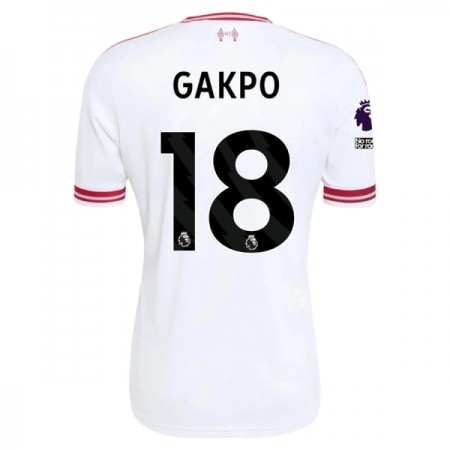 Liverpool Gakpo 18 Vieras 2026-27 - Jalkapallo Pelipaidat (S/S)