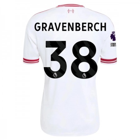 Liverpool Gravenberch 38 Vieras 2026-27 - Jalkapallo Pelipaidat (S/S) Liverpool Gravenberch 38 Vieras 2026-27 - Jalkapallo Pelipaidat (S/S)