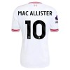 Liverpool Mac Allister 10 Vieras 2026-27 - Jalkapallo Pelipaidat (S/S) Liverpool Mac Allister 10 Vieras 2026-27 - Jalkapallo Pelipaidat (S/S)