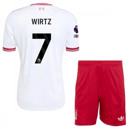 Liverpool Wirtz 7 Lasten Vieras 2026-27 - Jalkapallo Pelipaidat (S/S) Liverpool Wirtz 7 Lasten Vieras 2026-27 - Jalkapallo Pelipaidat (S/S)