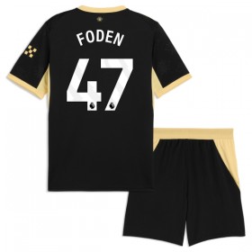 Manchester City Foden 47 Lasten Vieras 2026-27 - Jalkapallo Pelipaidat (S/S)