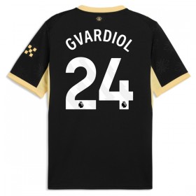 Manchester City Gvardiol 24 Vieras 2026-27 - Jalkapallo Pelipaidat (S/S)
