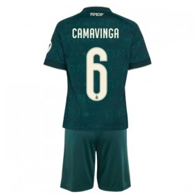 Real Madrid Camavinga 6 Lasten Vieras 2026-27 - Jalkapallo Pelipaidat (S/S)