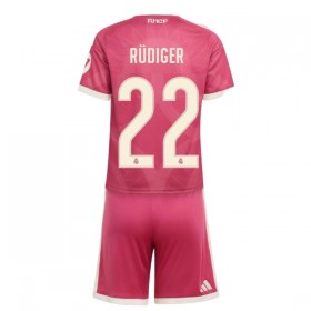 Real Madrid Rudiger 22 Lasten Kolmas 2026-27 - Jalkapallo Pelipaidat (S/S)