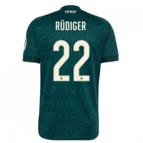 Real Madrid Rudiger 22 Vieras 2026-27 - Jalkapallo Pelipaidat (S/S)