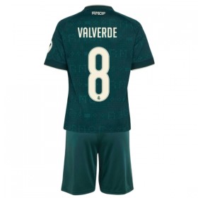 Real Madrid Valverde 8 Lasten Vieras 2026-27 - Jalkapallo Pelipaidat (S/S)