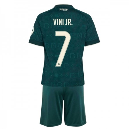 Real Madrid Vini JR. 7 Lasten Vieras 2026-27 - Jalkapallo Pelipaidat (S/S) Real Madrid Vini JR. 7 Lasten Vieras 2026-27 - Jalkapallo Pelipaidat (S/S)