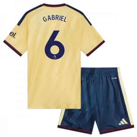 Arsenal Gabriel 6 Lasten Kolmas 2026-27 - Jalkapallo Pelipaidat (S/S) Arsenal Gabriel 6 Lasten Kolmas 2026-27 - Jalkapallo Pelipaidat (S/S)