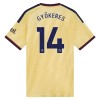 Arsenal Gyokeres 14 Kolmas 2026-27 - Jalkapallo Pelipaidat (S/S) Arsenal Gyokeres 14 Kolmas 2026-27 - Jalkapallo Pelipaidat (S/S)