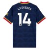Arsenal Gyokeres 14 Vieras 2026-27 - Jalkapallo Pelipaidat (S/S)