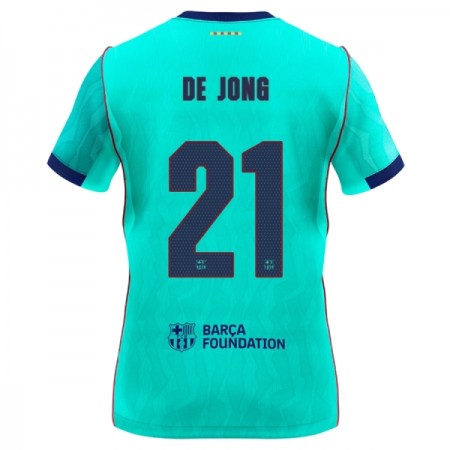FC Barcelona Frenkie de Jong 21 Kolmas 2026-27 - Jalkapallo Pelipaidat (S/S) FC Barcelona Frenkie de Jong 21 Kolmas 2026-27 - Jalkapallo Pelipaidat (S/S)