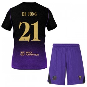 FC Barcelona Frenkie de Jong 21 Lasten Vieras 2026-27 - Jalkapallo Pelipaidat (S/S)