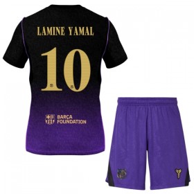 FC Barcelona Lamine Yamal 10 Lasten Vieras 2026-27 - Jalkapallo Pelipaidat (S/S)