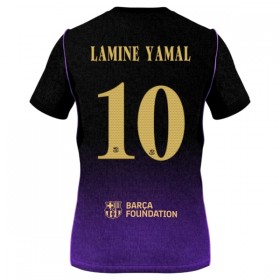 FC Barcelona Lamine Yamal 10 Vieras 2026-27 - Jalkapallo Pelipaidat (S/S)