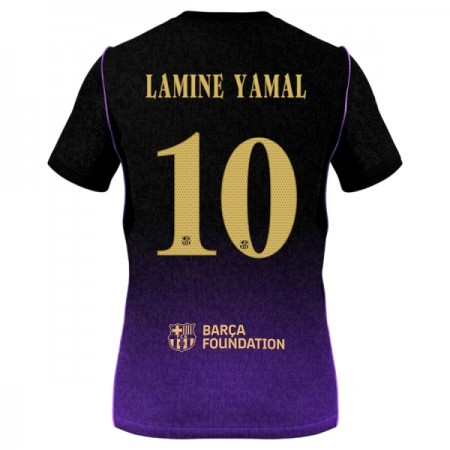 FC Barcelona Lamine Yamal 10 Vieras 2026-27 - Jalkapallo Pelipaidat (S/S)