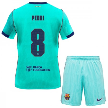 FC Barcelona Pedri 8 Lasten Kolmas 2026-27 - Jalkapallo Pelipaidat (S/S)
