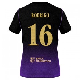 FC Barcelona Rodrigo 16 Vieras 2026-27 - Jalkapallo Pelipaidat (S/S)