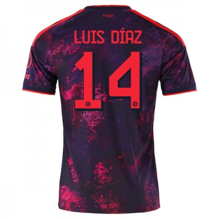 FC Bayern München Luis Diaz 14 Kolmas 2026-27 - Jalkapallo Pelipaidat (S/S)