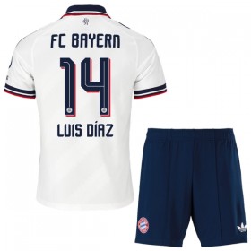 FC Bayern München Luis Diaz 14 Lasten Vieras 2026-27 - Jalkapallo Pelipaidat (S/S)