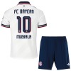 FC Bayern München Musiala 10 Lasten Vieras 2026-27 - Jalkapallo Pelipaidat (S/S) FC Bayern München Musiala 10 Lasten Vieras 2026-27 - Jalkapallo Pelipaidat (S/S)