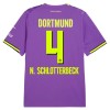 Borussia Dortmund N. Schlotterbeck 4 Kolmas 2026-27 - Jalkapallo Pelipaidat (S/S) Borussia Dortmund N. Schlotterbeck 4 Kolmas 2026-27 - Jalkapallo Pelipaidat (S/S)