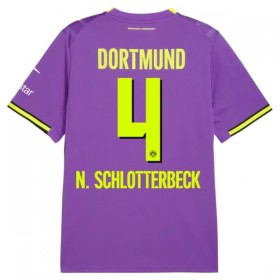 Borussia Dortmund N. Schlotterbeck 4 Kolmas 2026-27 - Jalkapallo Pelipaidat (S/S)