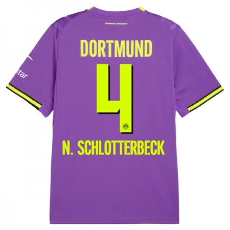 Borussia Dortmund N. Schlotterbeck 4 Kolmas 2026-27 - Jalkapallo Pelipaidat (S/S) Borussia Dortmund N. Schlotterbeck 4 Kolmas 2026-27 - Jalkapallo Pelipaidat (S/S)