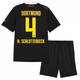 Borussia Dortmund N. Schlotterbeck 4 Lasten Vieras 2026-27 - Jalkapallo Pelipaidat (S/S)