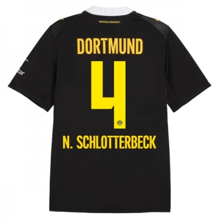 Borussia Dortmund N. Schlotterbeck 4 Vieras 2026-27 - Jalkapallo Pelipaidat (S/S) Borussia Dortmund N. Schlotterbeck 4 Vieras 2026-27 - Jalkapallo Pelipaidat (S/S)