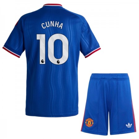 Manchester United Cunha 10 Lasten Vieras 2026-27 - Jalkapallo Pelipaidat (S/S) Manchester United Cunha 10 Lasten Vieras 2026-27 - Jalkapallo Pelipaidat (S/S)