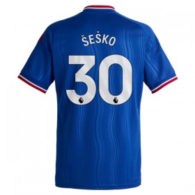 Manchester United Sesko 30 Vieras 2026-27 - Jalkapallo Pelipaidat (S/S)