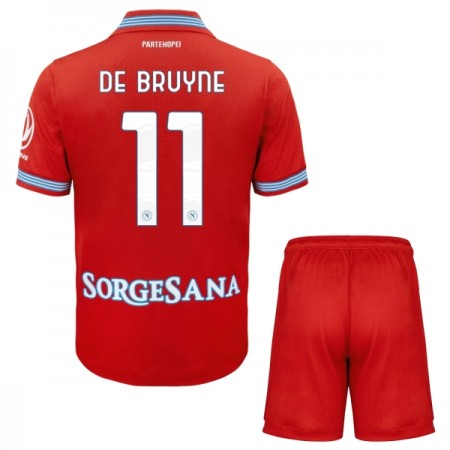 SSC Napoli De Bruyne 11 Lasten Kolmas 2026-27 - Jalkapallo Pelipaidat (S/S) SSC Napoli De Bruyne 11 Lasten Kolmas 2026-27 - Jalkapallo Pelipaidat (S/S)
