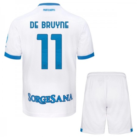 SSC Napoli De Bruyne 11 Lasten Vieras 2026-27 - Jalkapallo Pelipaidat (S/S) SSC Napoli De Bruyne 11 Lasten Vieras 2026-27 - Jalkapallo Pelipaidat (S/S)