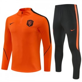 Alankomaat Training Huppari Quarter-Zip Oranssi 2026-27