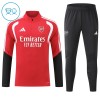 Arsenal Lasten Training Huppari Quarter-Zip Punainen 2026-27 Arsenal Lasten Training Huppari Quarter-Zip Punainen 2026-27