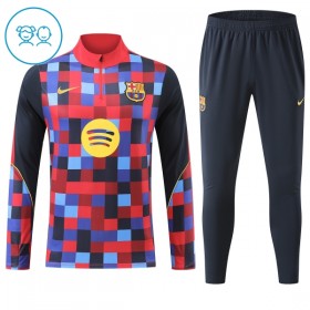 Barcelona Lasten Training Huppari Quarter-Zip Punainen 2026-27