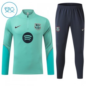 Barcelona Lasten Training Huppari Quarter-Zip Vihreä 2026-27