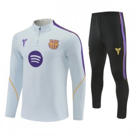 Barcelona Training Huppari Quarter-Zip Valkoinen 2026-27