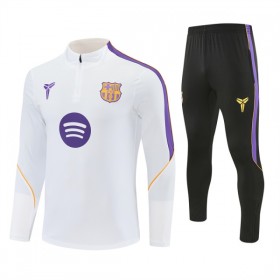 Barcelona Training Huppari Quarter-Zip Valkoinen 2026-27